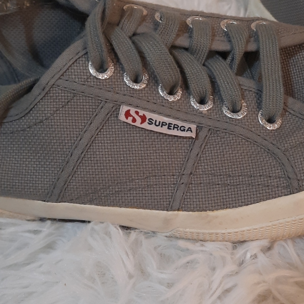 Superga Canvas Lace Shoes